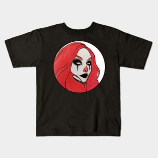 Cute clown girl Kids T-Shirt